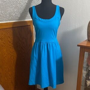 Cynthia Rowley Bright Blue Sleeveless Mini Dress